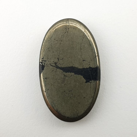 Pyrite cabochon 29x17 mm no 128 Pyrite cabochon 29x17 mm no 128
