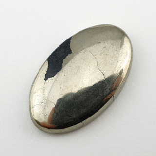 Pyrite cabochon 29x18 mm no 155