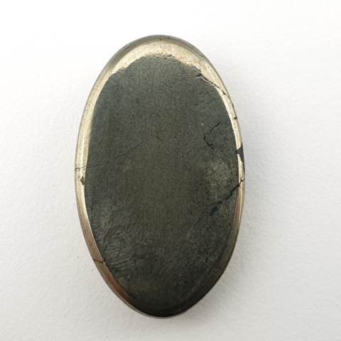 Pyrite cabochon 29x18 mm no 155
