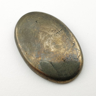 Pyrite cabochon 29x19 mm no 79