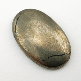 Pyrite cabochon 32x20 mm no 108