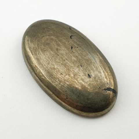 Pyrite cabochon 33x19 mm no 95 Pyrite cabochon 33x19 mm no 95