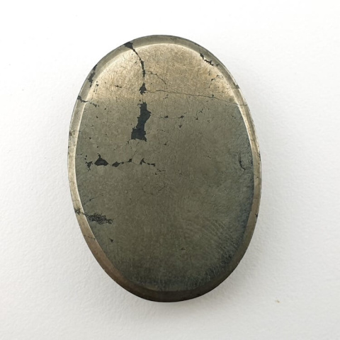 Pyrite cabochon 33x24 mm no 84 Pyrite cabochon 33x24 mm no 84