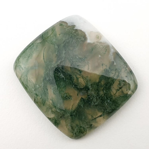 Moss agate cabochon 30x26 mm no 195 Moss agate cabochon 30x26 mm no 195