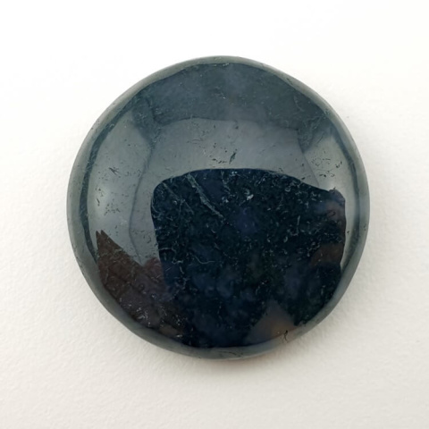 Agate mossy cabochon fi 23x mm no 163 Agate mossy cabochon fi 23x mm no 163