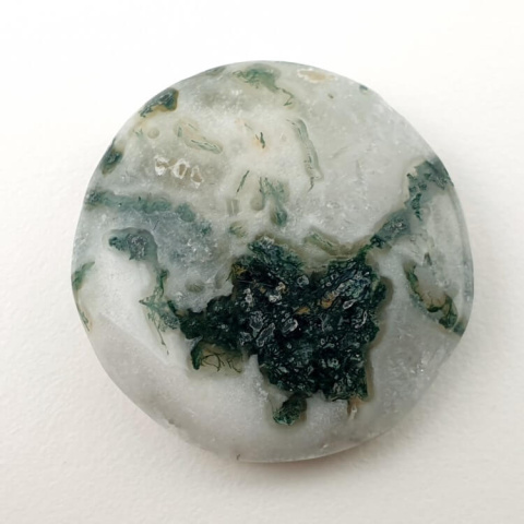 Moss agate cabochon fi 24x mm no 162 Moss agate cabochon fi 24x mm no 162