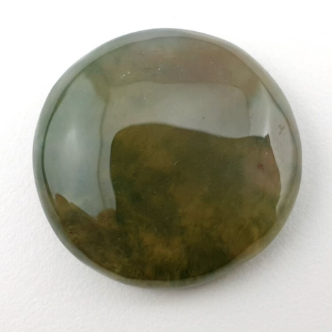 Moss agate cabochon fi 24x mm no 166 Moss agate cabochon fi 24x mm no 166