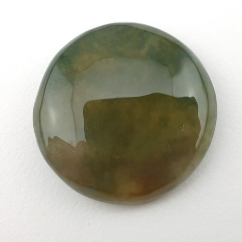 Moss agate cabochon fi 24x mm no 166 Moss agate cabochon fi 24x mm no 166