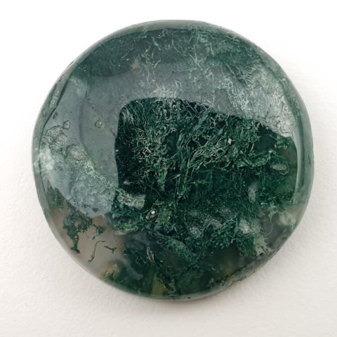 Moss agate cabochon dia. 29x mm no 157 Moss agate cabochon dia. 29x mm no 157