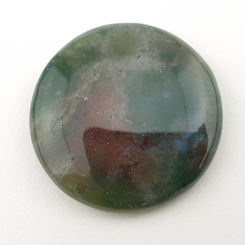 Moss agate cabochon fi 30x mm no. 150 Moss agate cabochon fi 30x mm no. 150