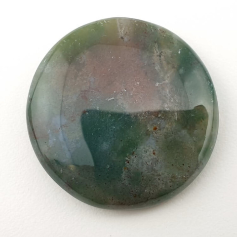 Moss agate cabochon fi 30x mm no. 150 Moss agate cabochon fi 30x mm no. 150
