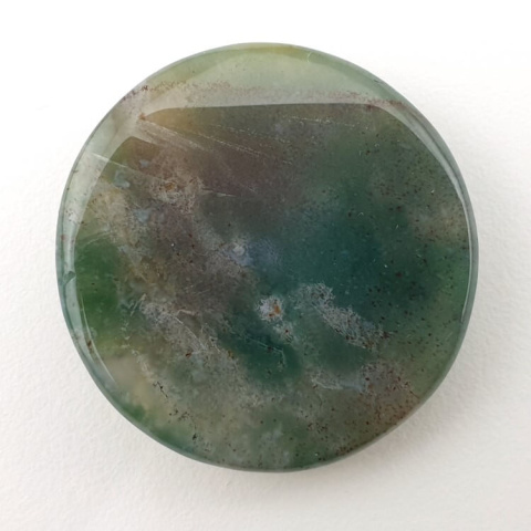Moss agate cabochon fi 30x mm no. 150 Moss agate cabochon fi 30x mm no. 150