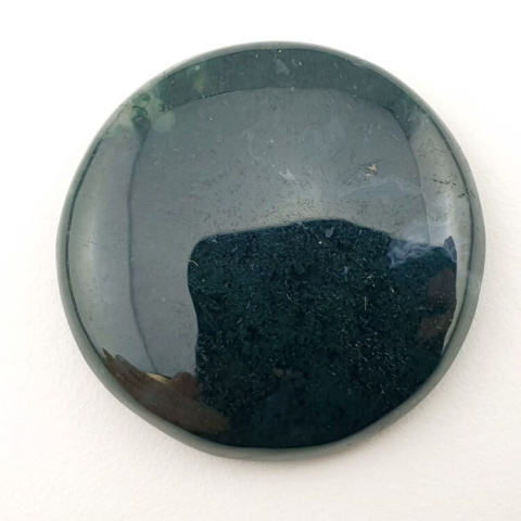 Moss agate cabochon fi 31x mm no 151 Moss agate cabochon fi 31x mm no 151