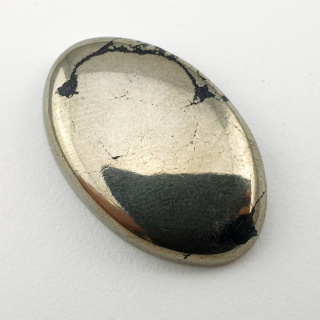 Pyrite cabochon 27x17 mm no. 191