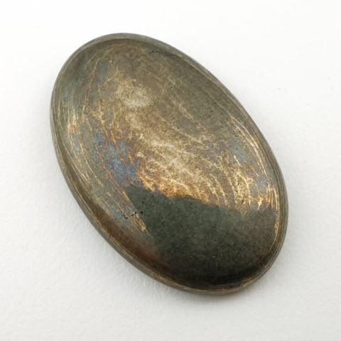 Pyrite cabochon 28x18 mm no 196 Pyrite cabochon 28x18 mm no 196