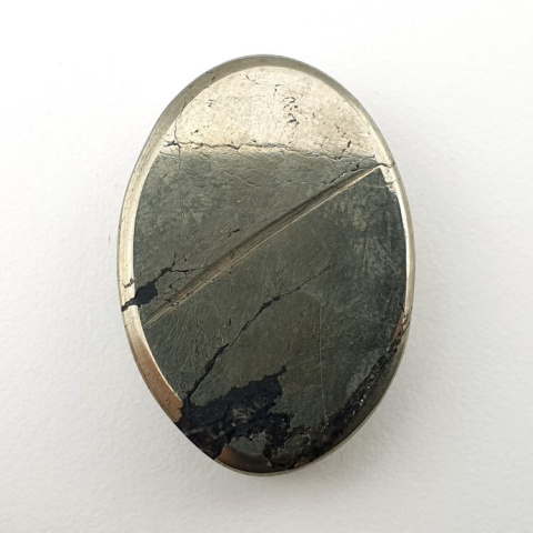 Pyrite cabochon 29x20 mm no 193 Pyrite cabochon 29x20 mm no 193