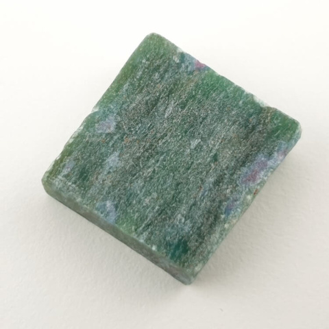 Ruby in fuchsite cut raw 20x20 mm no. 30 Ruby in fuchsite cut raw 20x20 mm no. 30