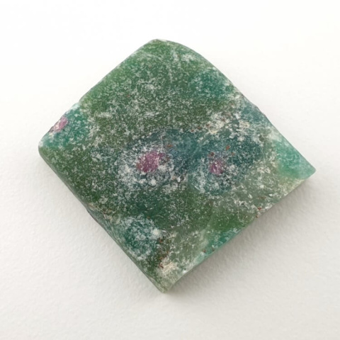 Ruby in fuchsite cut raw 22x20 mm no 44 Ruby in fuchsite cut raw 22x20 mm no 44