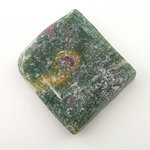 Ruby in fuchsite cut raw 27x24 mm No 43 Ruby in fuchsite cut raw 27x24 mm No 43