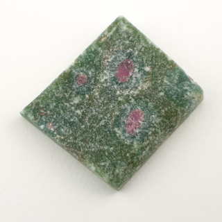Ruby in fuchsite cut raw 28x25 mm no. 46