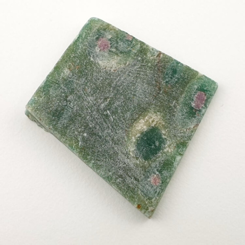Ruby in fuchsite cut raw 28x26 mm no. 18 Ruby in fuchsite cut raw 28x26 mm no. 18