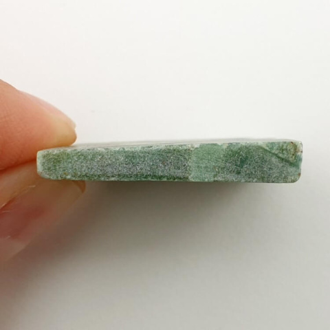 Ruby in fuchsite cut raw 28x26 mm no. 18 Ruby in fuchsite cut raw 28x26 mm no. 18