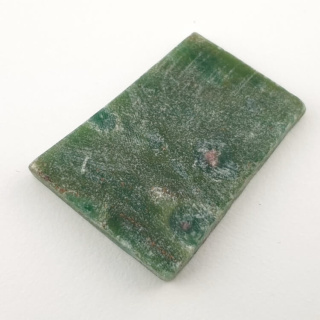 Ruby in fuchsite cut raw 29x23 mm No 21
