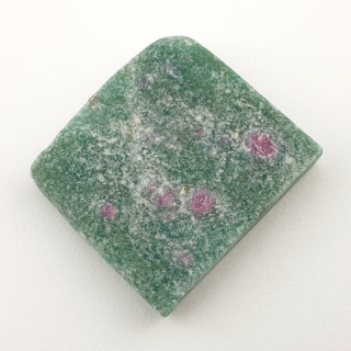 Ruby in fuchsite cut raw 29x26 mm no 41