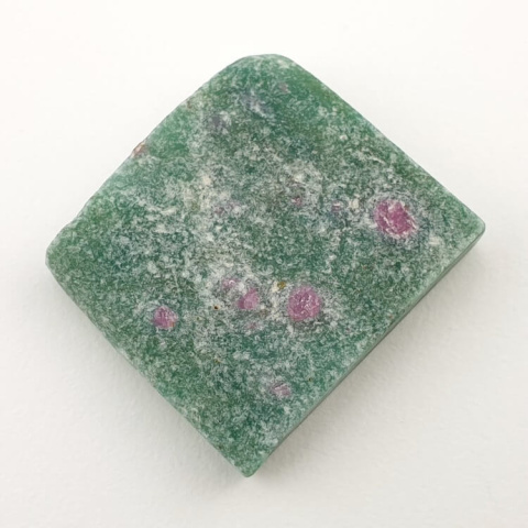 Ruby in fuchsite cut raw 29x26 mm no 41 Ruby in fuchsite cut raw 29x26 mm no 41