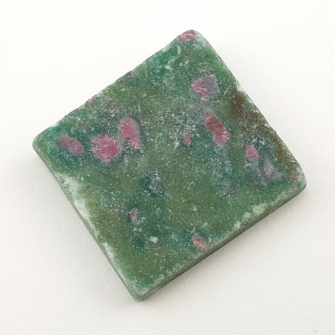 Ruby in fuchsite cut raw 29x27 mm No. 1 Ruby in fuchsite cut raw 29x27 mm No. 1