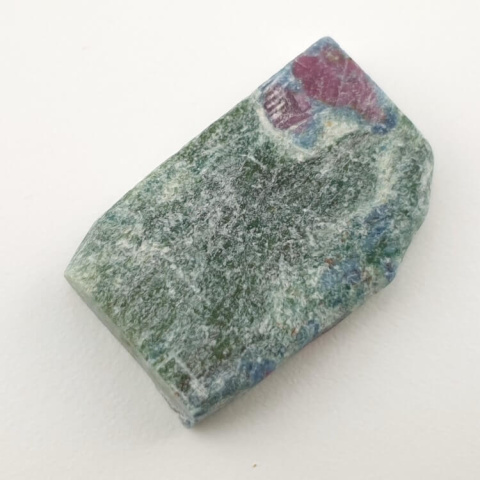 Ruby in fuchsite cut raw 32x21 mm No 12 Ruby in fuchsite cut raw 32x21 mm No 12