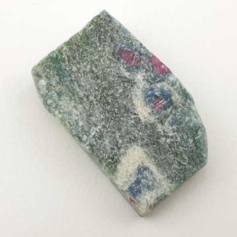 Ruby in fuchsite cut raw 32x21 mm No 12 Ruby in fuchsite cut raw 32x21 mm No 12
