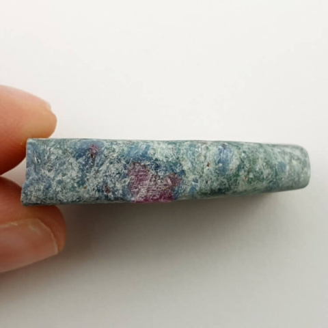 Ruby in fuchsite cut raw 32x21 mm No 12 Ruby in fuchsite cut raw 32x21 mm No 12