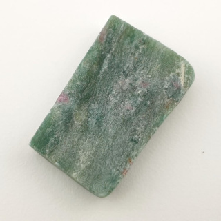 Ruby in fuchsite cut raw 32x22 mm no. 33