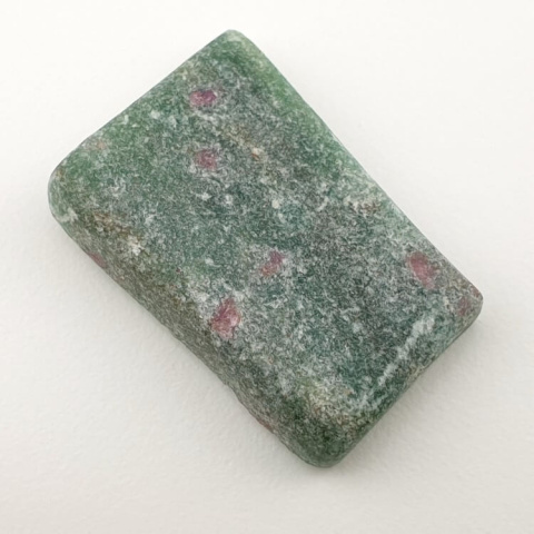Ruby in fuchsite cut raw 32x22 mm no 33 Ruby in fuchsite cut raw 32x22 mm no 33