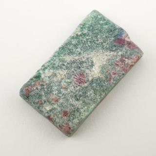 Ruby in fuchsite cut raw 34x20 mm No 4