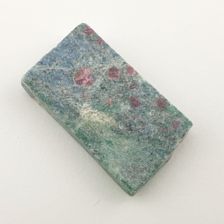 Ruby in fuchsite cut raw 34x20 mm No 4
