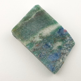 Ruby in fuchsite cut raw 34x22 mm no. 2