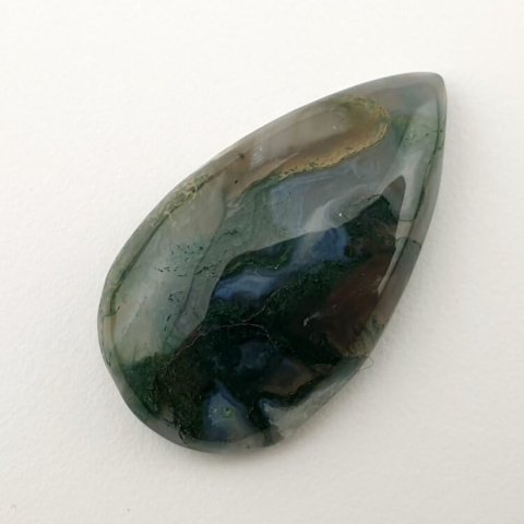 Moss agate cabochon 34x19 mm no 207 Moss agate cabochon 34x19 mm no 207