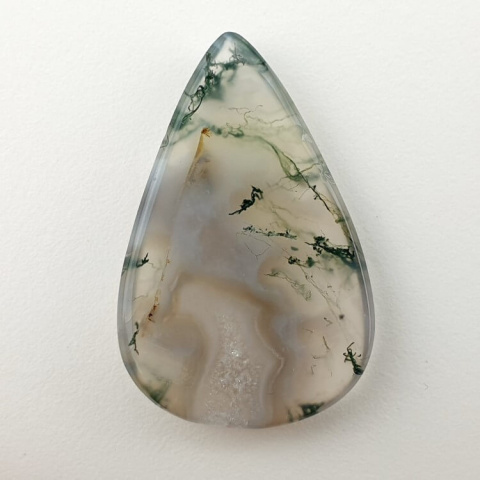 Moss agate cabochon 37x24 mm no 227 Moss agate cabochon 37x24 mm no 227