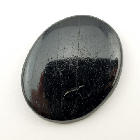 Czarny Turmalin kaboszon 32x26 mm nr 183 Czarny Turmalin kaboszon 32x26 mm nr 183