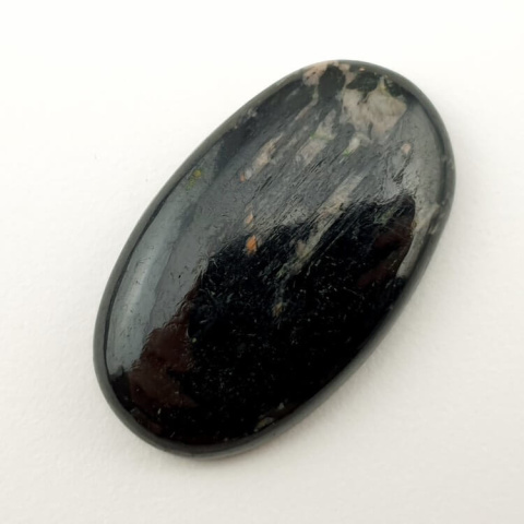 Black Tourmaline cabochon 35x21 mm no. 181 Black Tourmaline cabochon 35x21 mm no. 181