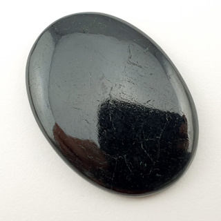 Czarny Turmalin kaboszon 41x30 mm nr 140