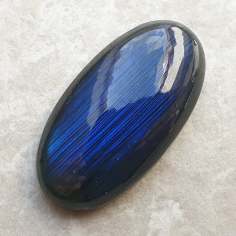 Labradorite cabochon 36x19 mm no A650 Labradorite cabochon 36x19 mm no A650