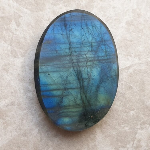 Labradorite cabochon 39x27 mm no A642 Labradorite cabochon 39x27 mm no A642