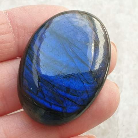 Labradorite cabochon 40x28 mm no. A652 Labradorite cabochon 40x28 mm no. A652
