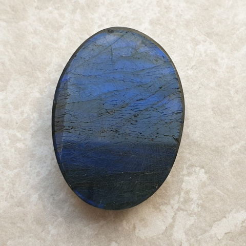 Labradorite cabochon 40x28 mm no. A652 Labradorite cabochon 40x28 mm no. A652