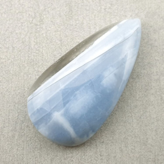 Blue opal cabochon 34x18 mm no 252
