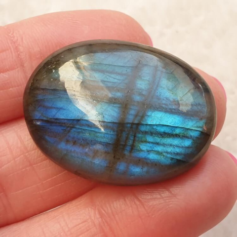 Labradorite cabochon 32x24 mm no A748 Labradorite cabochon 32x24 mm no A748