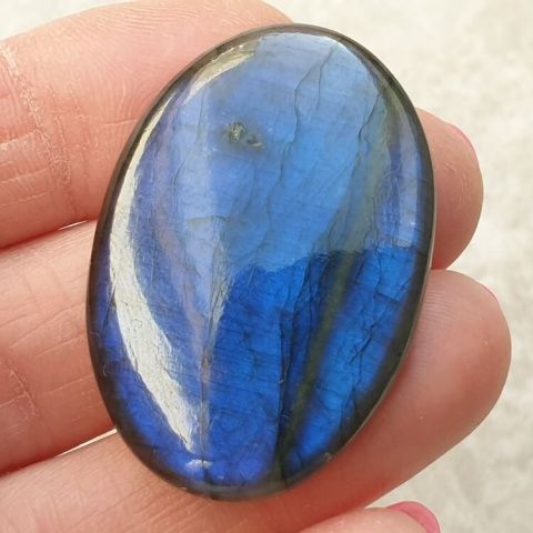 Labradorite cabochon 38x26 mm no A725 Labradorite cabochon 38x26 mm no A725